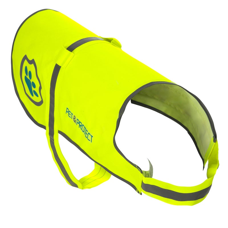 Slip Doctors Reflective Dog Coat for Safety â€“ Ideal Dog Vest for High-Visibility When Walking, Jogging or Training â€“ Sizes to Fit Small, Medium, Large Breeds 16-130 lbs (X-Large) - Image 2